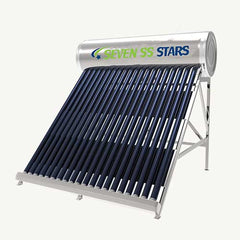 Seven SS Stars 150 Liters Non-Pressurized Solar Water Heater