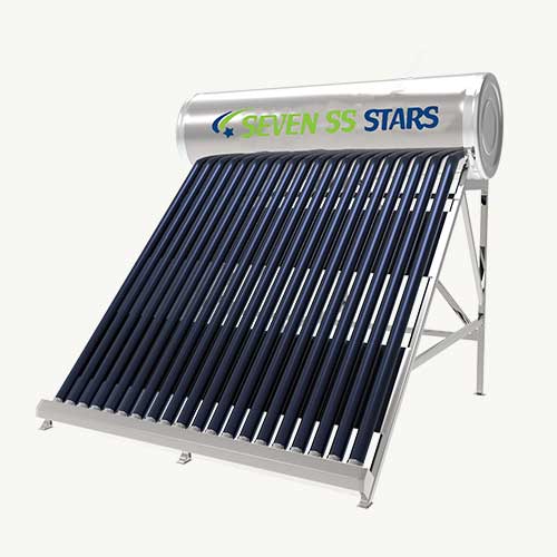 Seven SS Stars 150 Liters Non-Pressurized Solar Water Heater